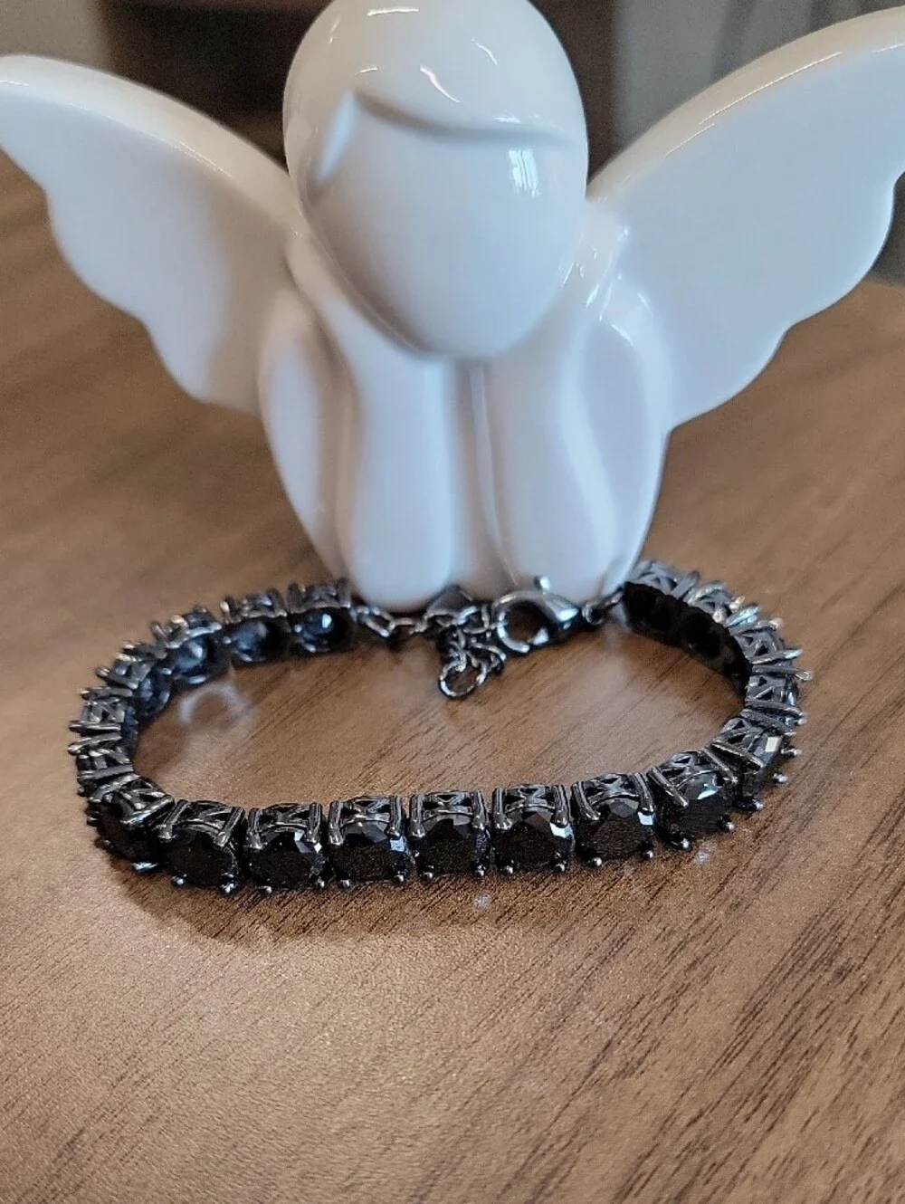 Park Lane Impression Bracelet With Black Crystals On Black Bracelet